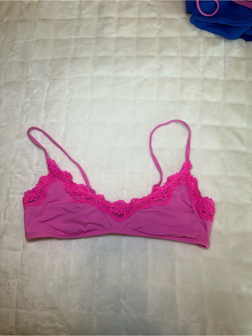 SKIMS Fits Everybody Lace Scoop Bralette